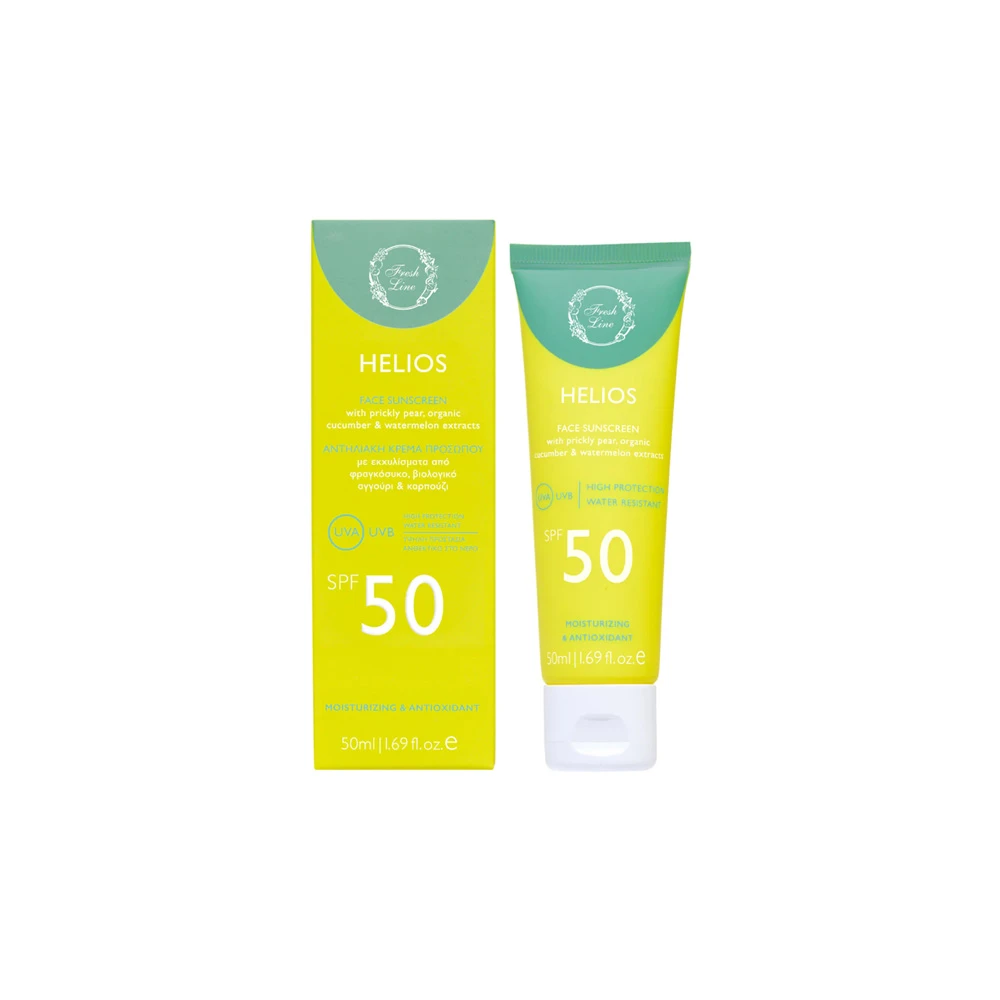 Fresh Line Helios Face Sunscreen SPF50 50ml