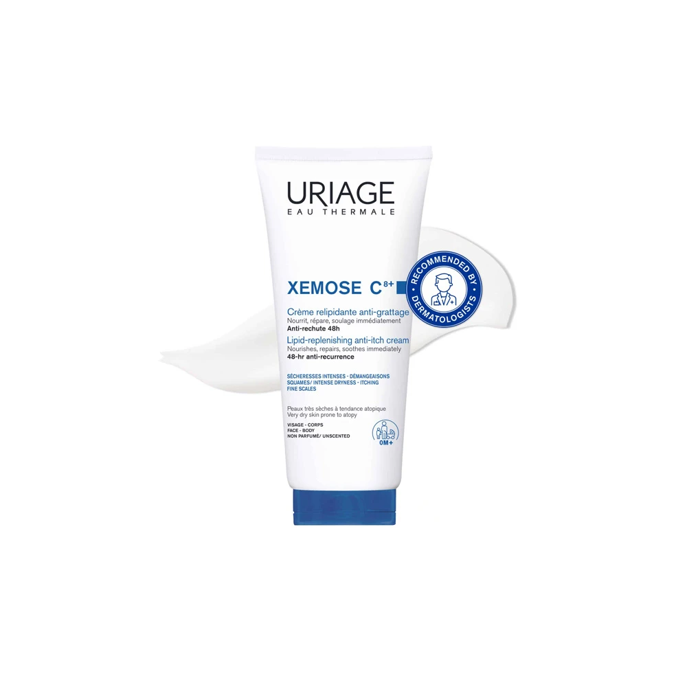 Uriage Xemose C8+ Lipid-Replenishing Anti-Itch Cream 200ml