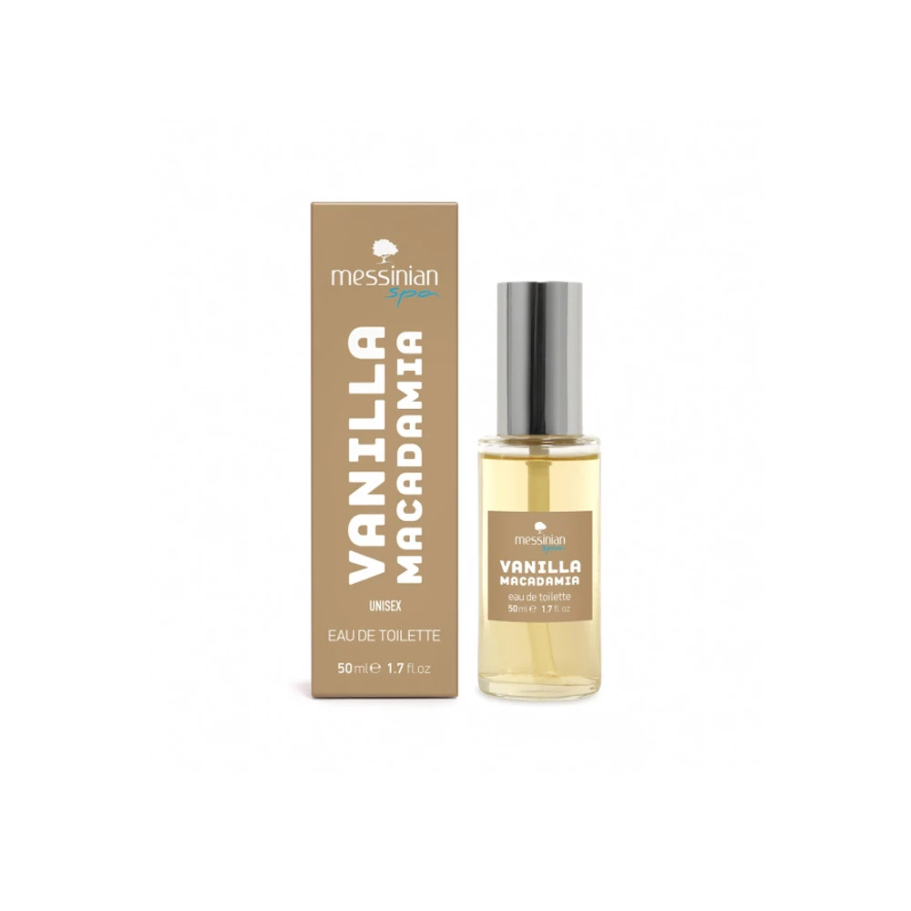 Messinian Spa Eau de Toilette Unisex Vanilla Macadamia 50ml