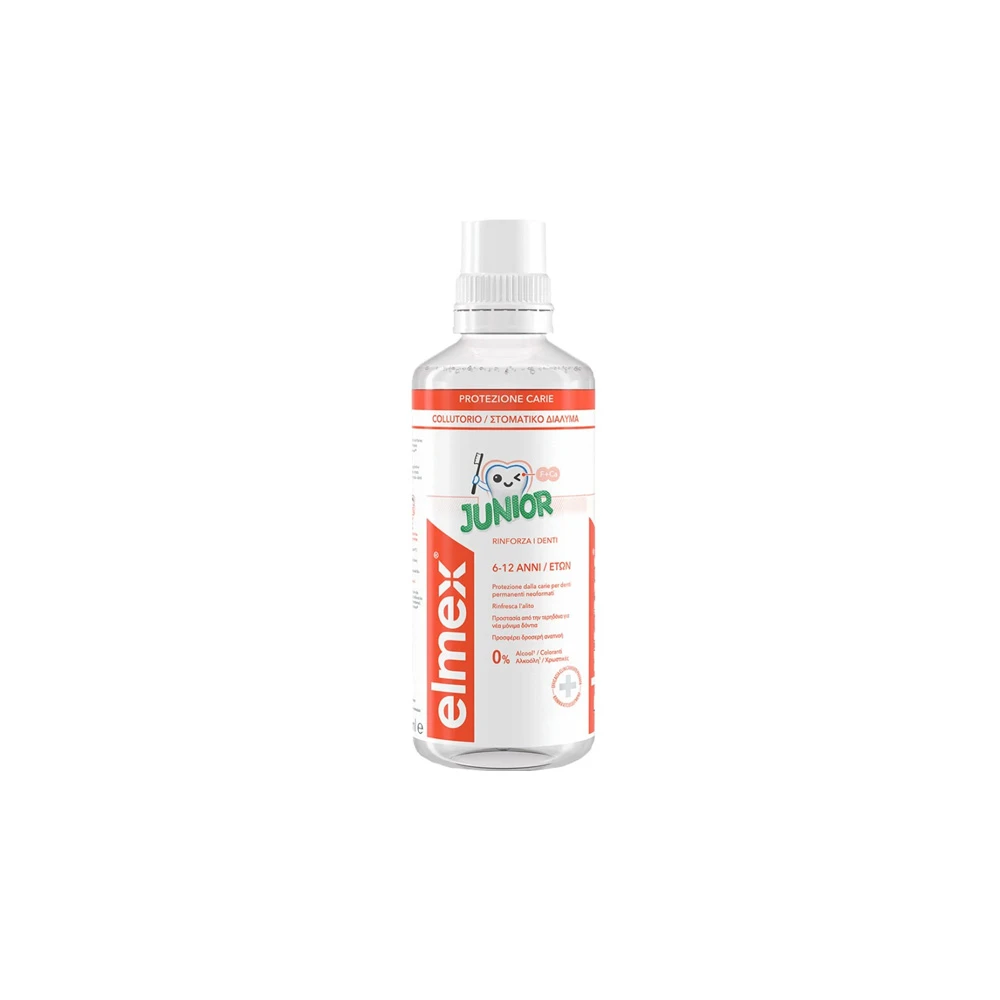 Elmex Caries Protection Junior Mouthwash For 6-12 Years 400ml