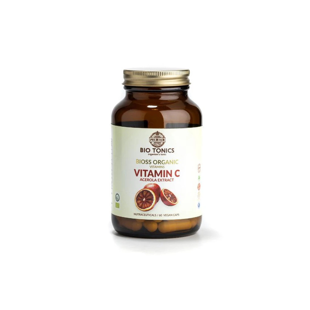 Bio Tonics Bioss Organic Vitamin C Acerola 60 vegan caps