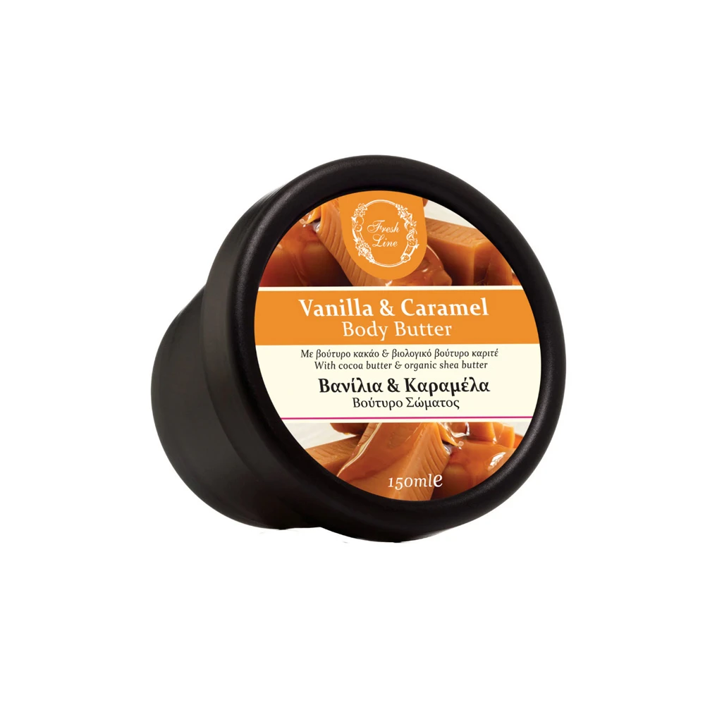 Fresh Line Vanilla & Caramel Body Butter 150ml