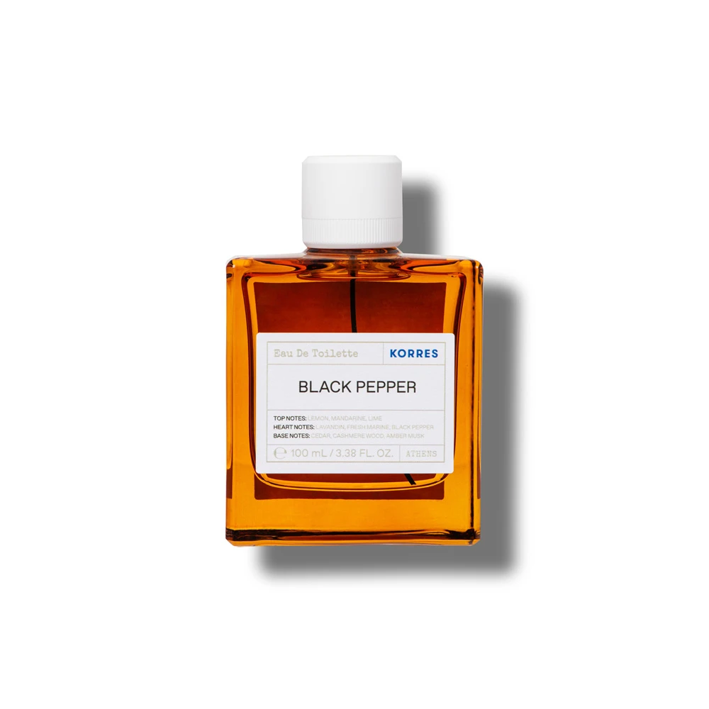 Korres Black Pepper Eau De Toilette Ανδρικό Άρωμα 100ml