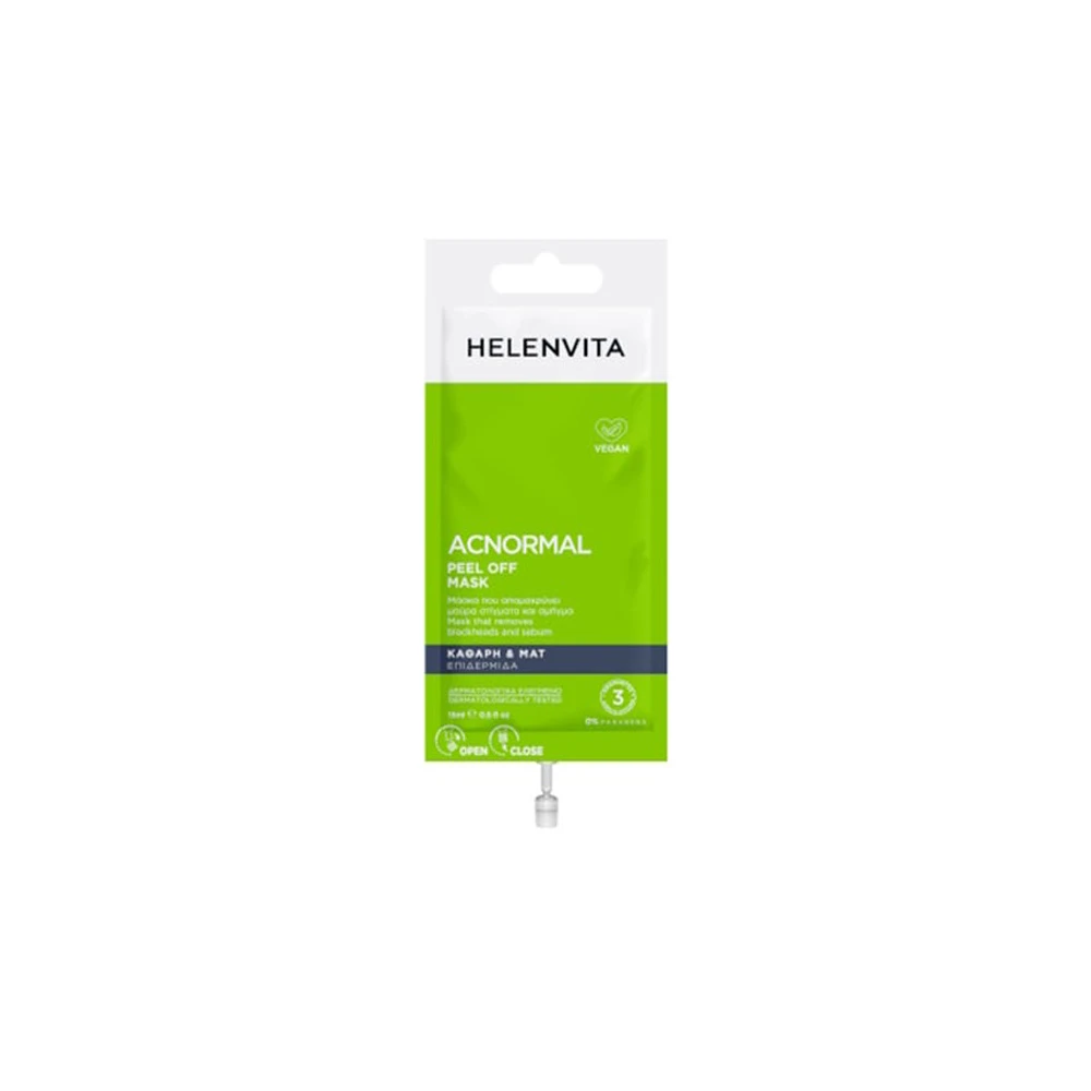 Helenvita ACNormal Peel Off Mask Μάσκα Προσώπου Για Λιπαρή Επιδερμίδα 15ml
