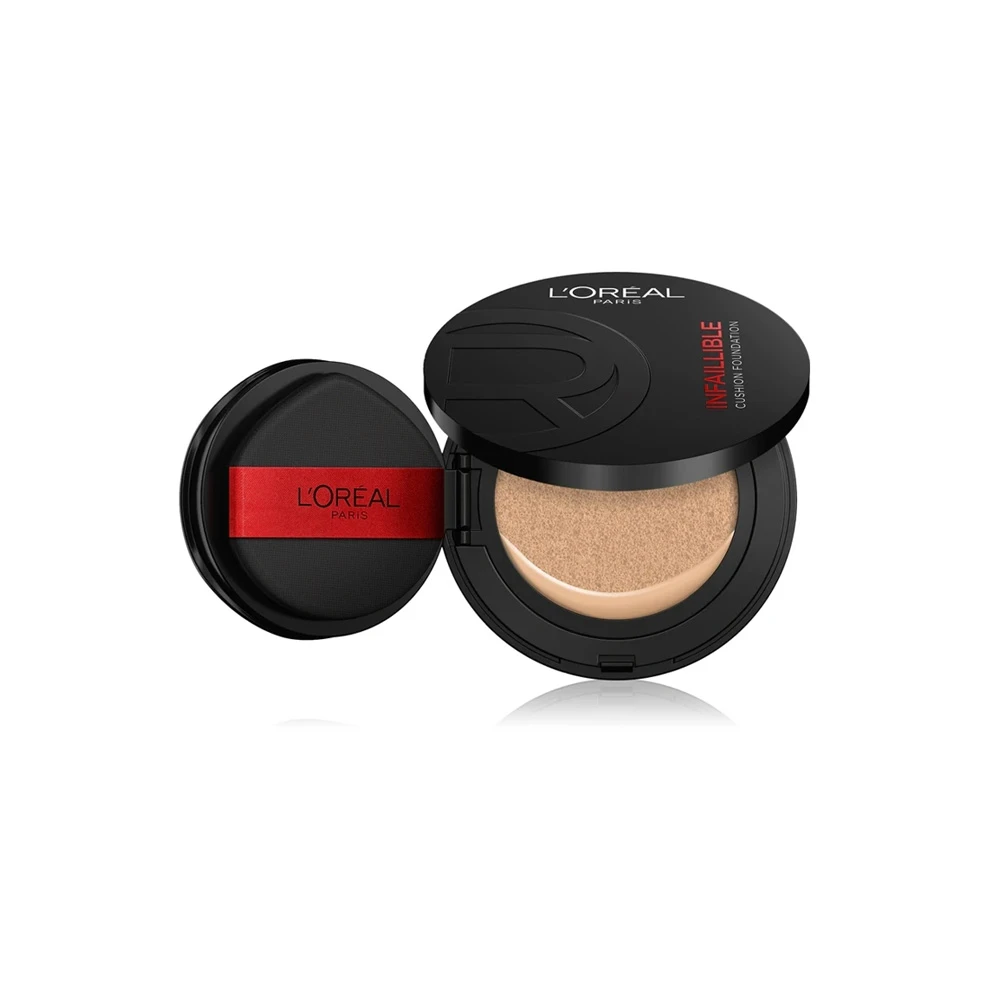 L'Oreal Paris Infaillible Cushion Foundation Βάση Make-Up Για Εξαιρετική Κάλυψη & Φυσικό Αποτέλεσμα No20 Cool Rose 1 τεμάχιο