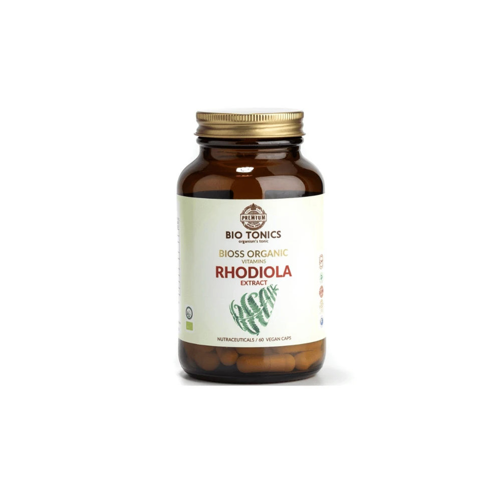 Bio Tonics Bioss Organic Rhodiola Extract 60 vegan caps