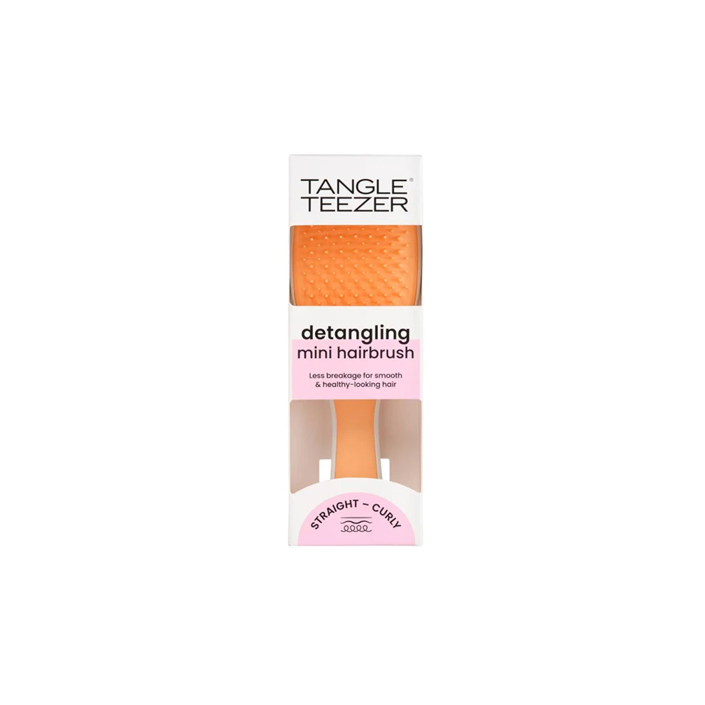 Tangle Teezer Detangling Mini Hairbrush Ice Blue & Sweet Orange 1 piece