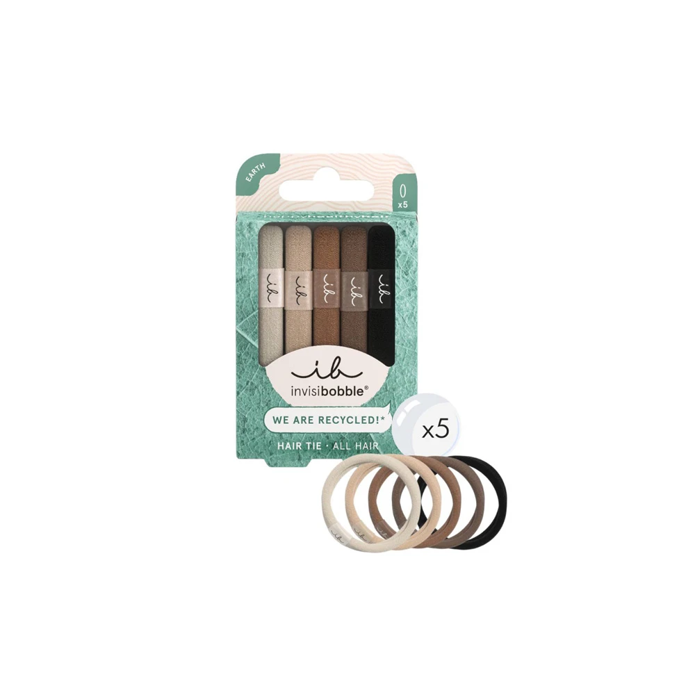 Invisibobble Hair Tie Mocha 5 pieces