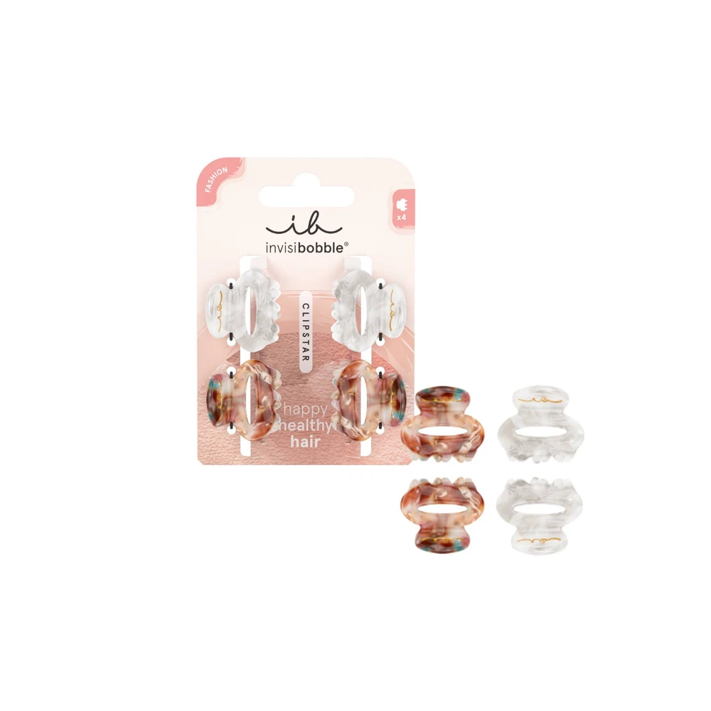 Invisibobble Clipstar Petit Bijoux Small Hair Claws 4 pieces