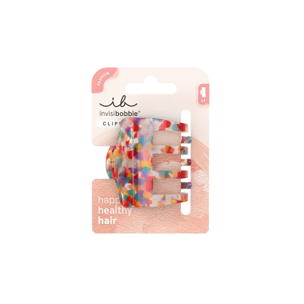 Invisibobble Clipstar M Confetti Spark Κλάμερ Μαλλιών 1 τεμάχιο