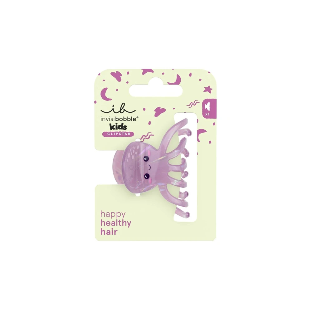Invisibobble Clipstar Kids Octapus Splash Κλάμερ Μαλλιών 1 τεμάχιο