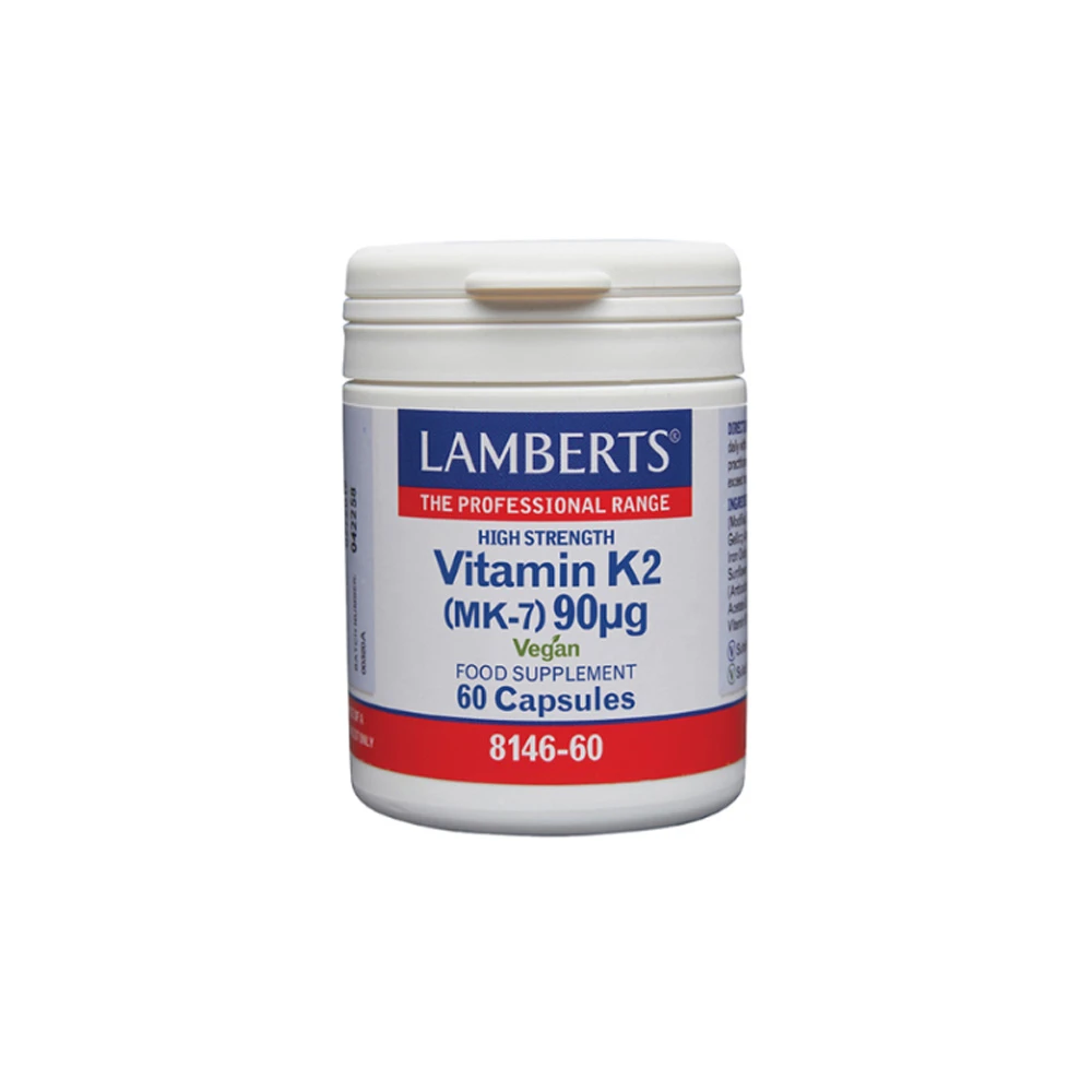Lamberts Vitamin K2 90μg Βιταμίνη Κ2 60 κάψουλες