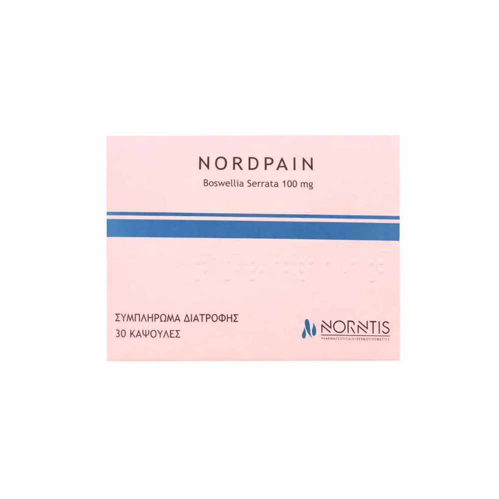 Norntis Nordpain Boswellia Serrata 100mg 30 caps
