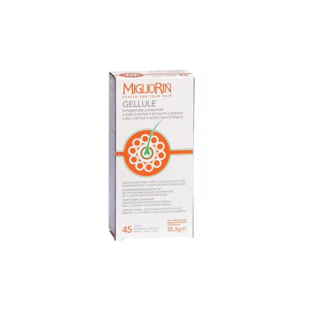 Migliorin Dietary Supplement Against Hair Loss 45 caps