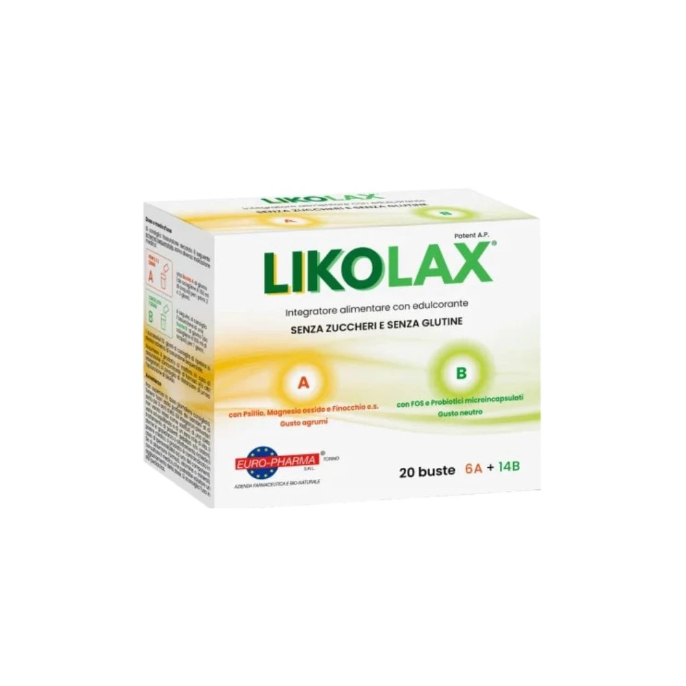 Bionat Likolax A & B 20 sachets