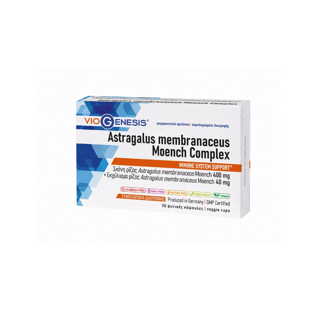 VioGenesis Astragalus Membranaceus Moench Complex 30 vegan caps