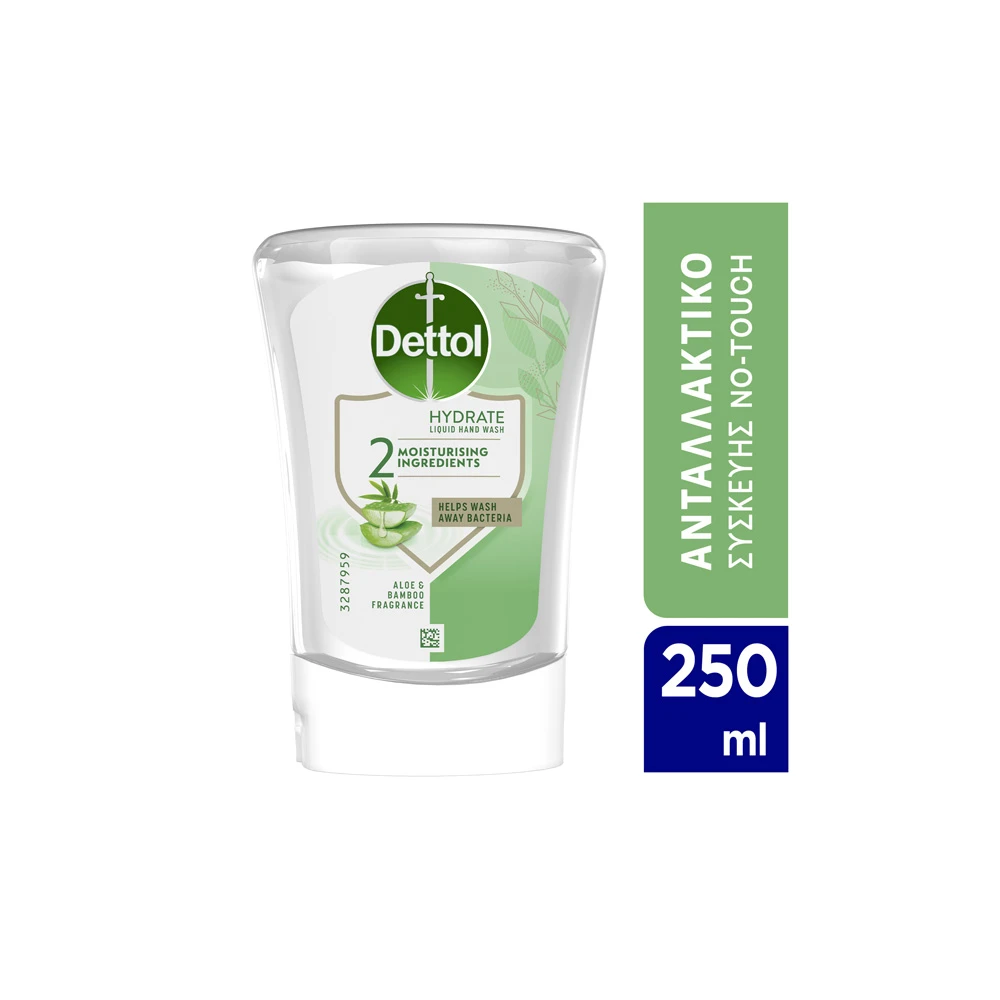 Dettol Aloe Vera No-touch Liquid Soap Refill 250ml