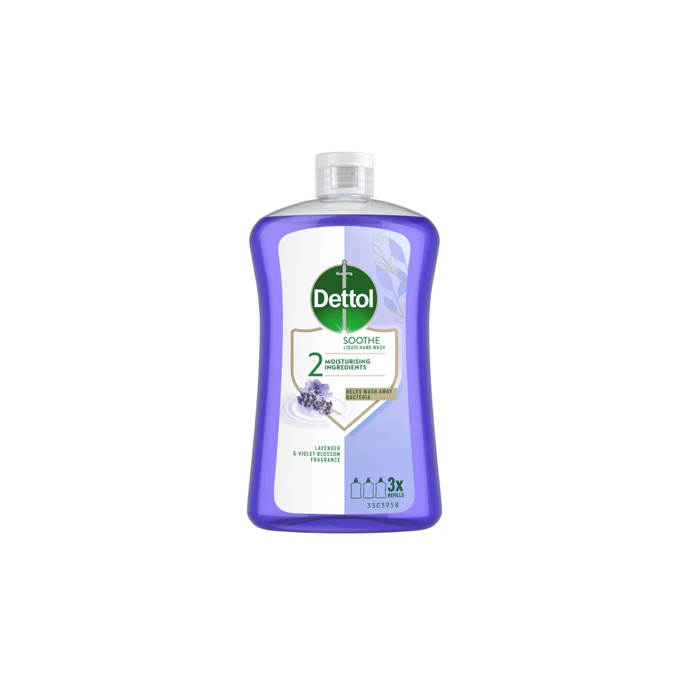 Dettol Soothe Liquid Soap Refill Lavender 750ml