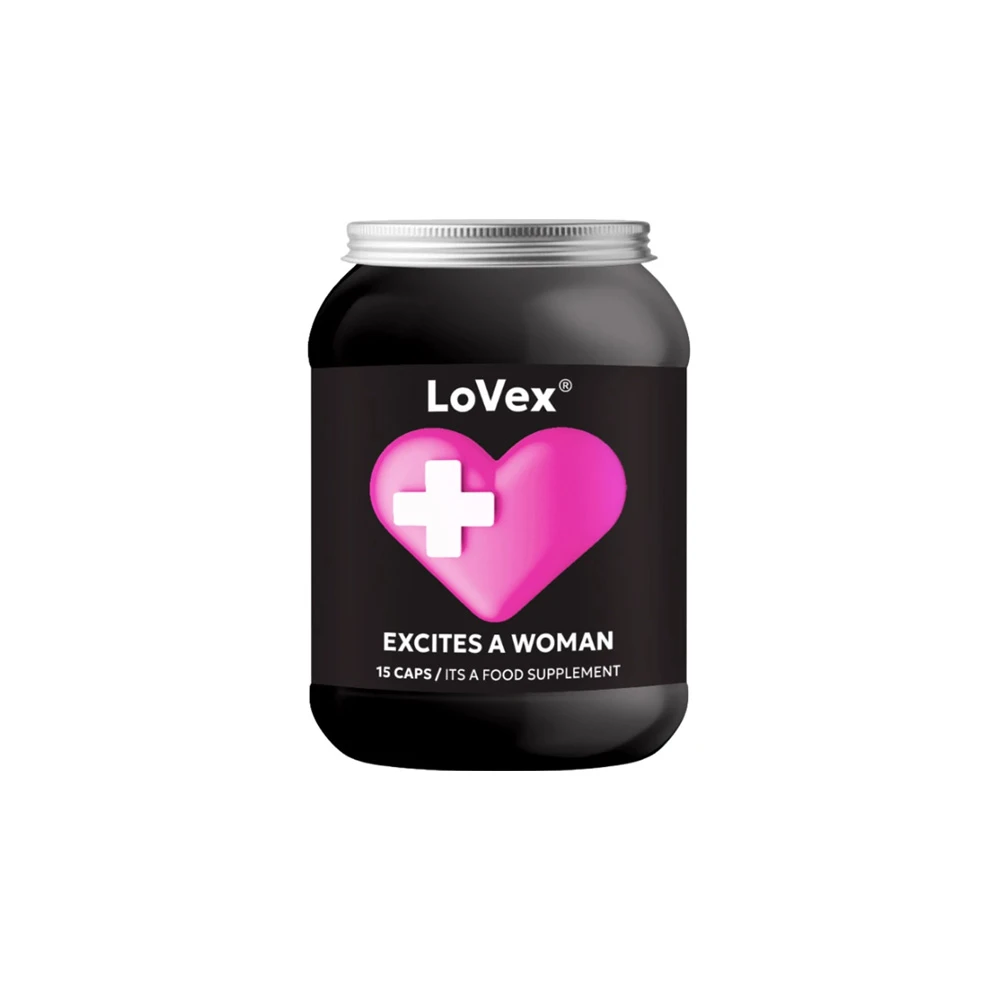 LoVex Excites A Woman Συμπλήρωμα Διατροφής Για Ενίσχυση Της Γυναικείας Επιθυμίας 15 κάψουλες