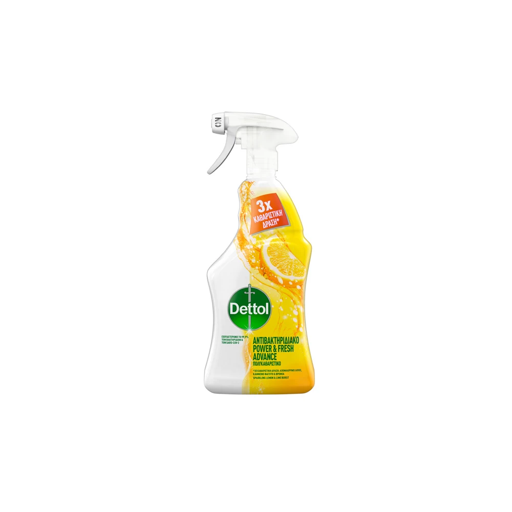 Dettol Power & Fresh Multi-Purpose Cleaner Spray Lemon & Lime 500ml