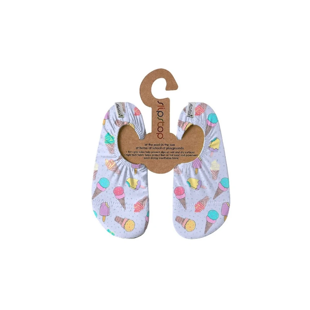 Slipstop Water Shoes Αντιολισθητικά Παιδικά Παντοφλάκια Ice Cream Νο.33-35 1 ζευγάρι