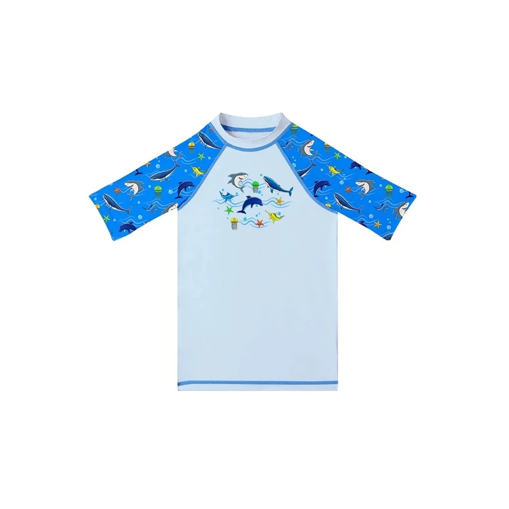 Slipstop Underwater UV Shirt Παιδική Μπλούζα Προστασίας Από Τον Ήλιο Μέγεθος 128-134cm Για 8-9 Χρονών 1 τεμάχιο