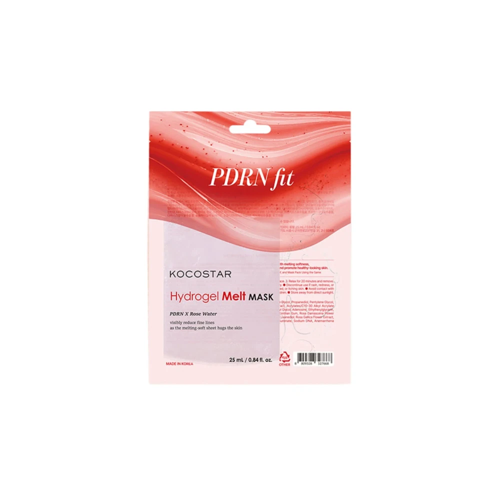 Kocostar PDRN Fit Hydrogel Melt Mask Μάσκα Προσώπου Για Μείωση Tων Λεπτών Γραμμών 1 τεμάχιο