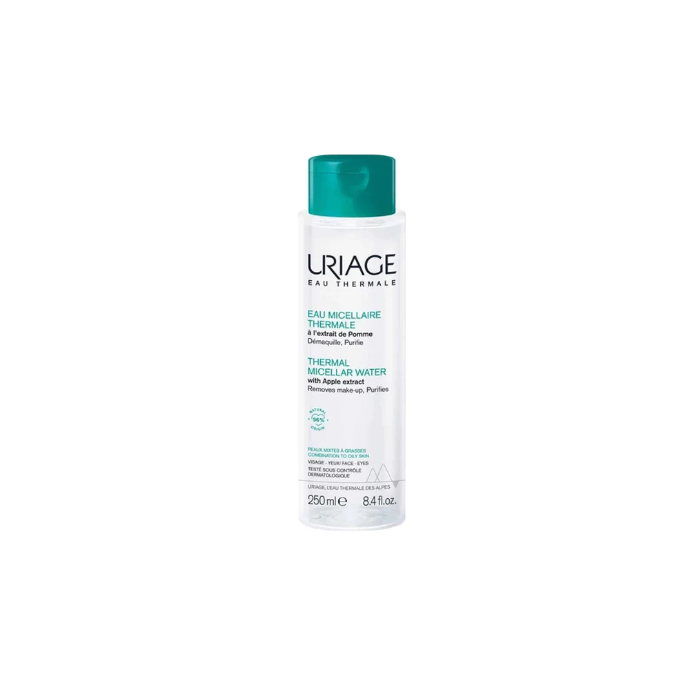 Uriage Eau Thermale Eau Micellaire Cleansing Lotion for Face & Eyes with Apple 250ml