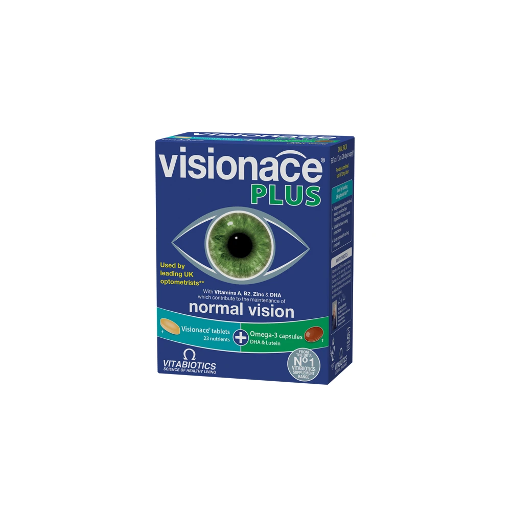 ΔΩΡΟ Vitabiotics Visionace Plus 28 δισκία & 28 κάψουλες