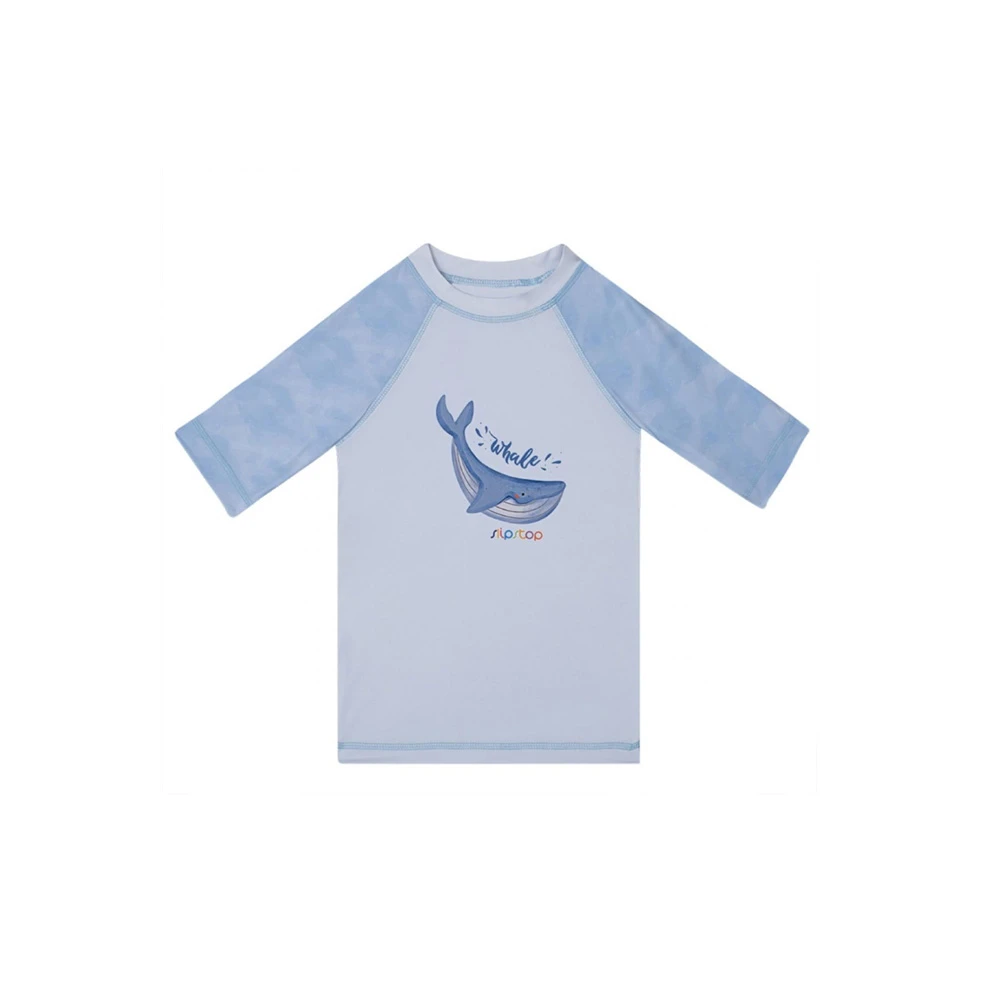 Slipstop Underwater UV Shirt Παιδική Μπλούζα Προστασίας Από Τον Ήλιο Γαλάζια Φάλαινα Για 4-5 Χρονών 1 τεμάχιο