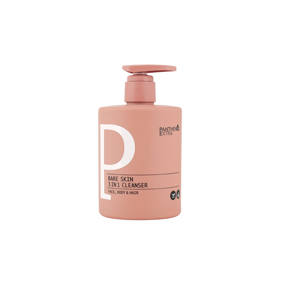 Panthenol Extra Bare Skin 3in1 Cleanser Αφρόλουτρο & Σαμπουάν 3 Σε 1 500ml