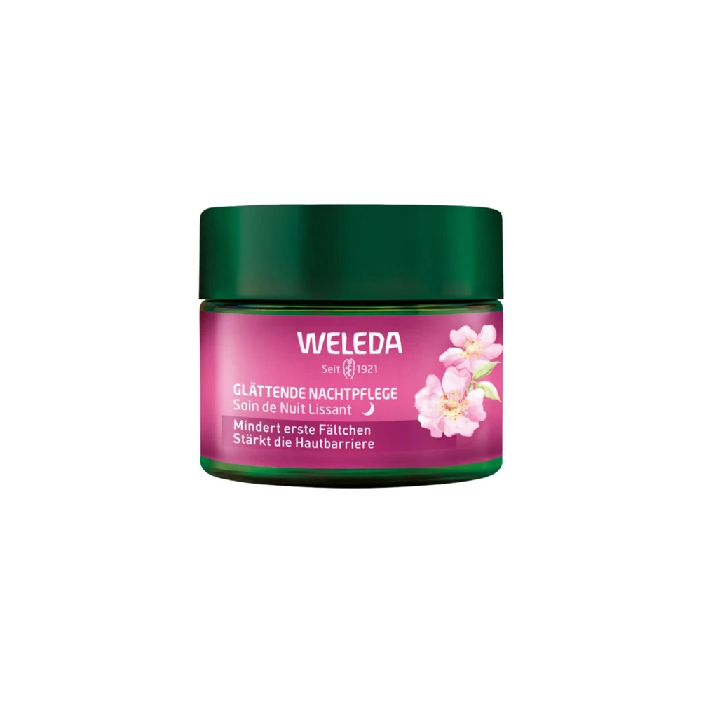 Weleda Wild Rose & White Tea Κρέμα Προσώπου Νυκτός Για Ενυδάτωση & Αντιγήρανση 40ml