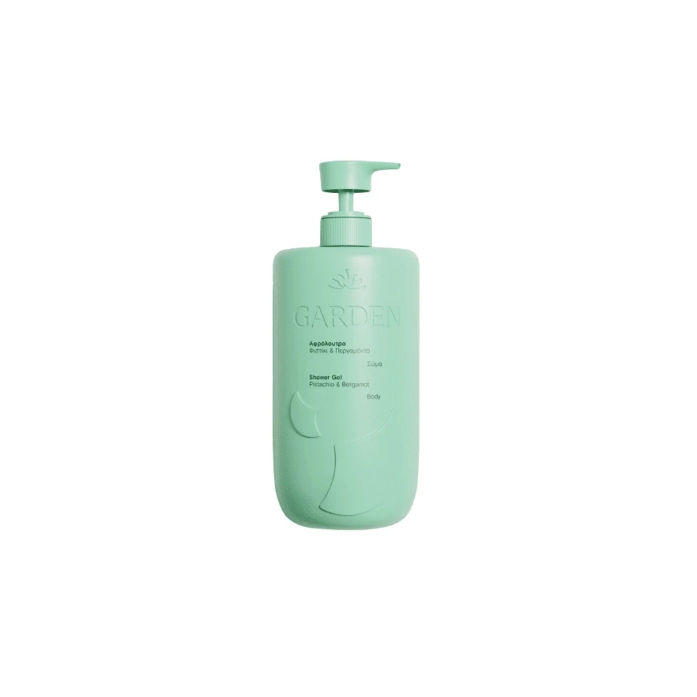 Garden Shower Gel Pistachio & Bergamot Αφρόλουτρο Με Φιστίκι & Περγαμόντο 1Lt