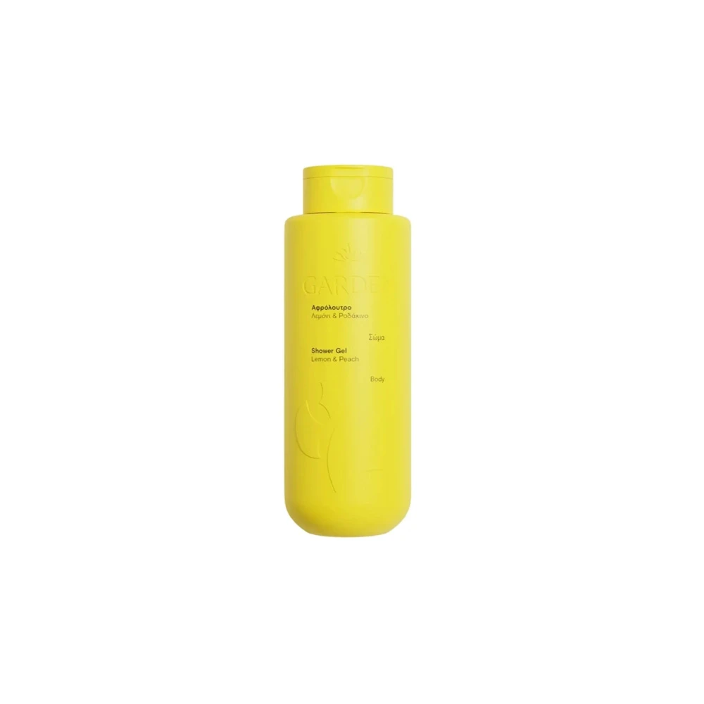 Garden Shower Gel Lemon & Peach Αφρόλουτρο Με Λεμόνι & Ροδάκινο 400ml