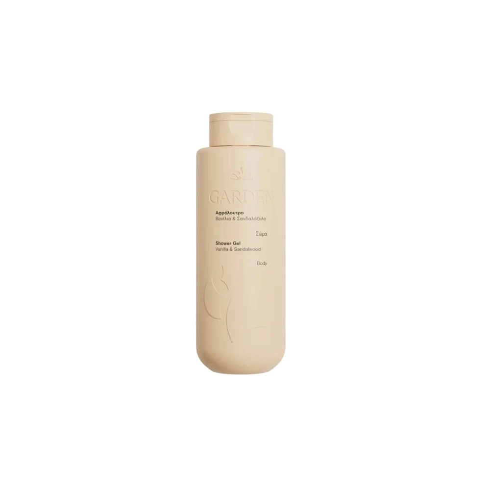 Garden Shower Gel Vanilla & Sandalwood Αφρόλουτρο Με Βανίλια & Σανδαλόξυλο 400ml