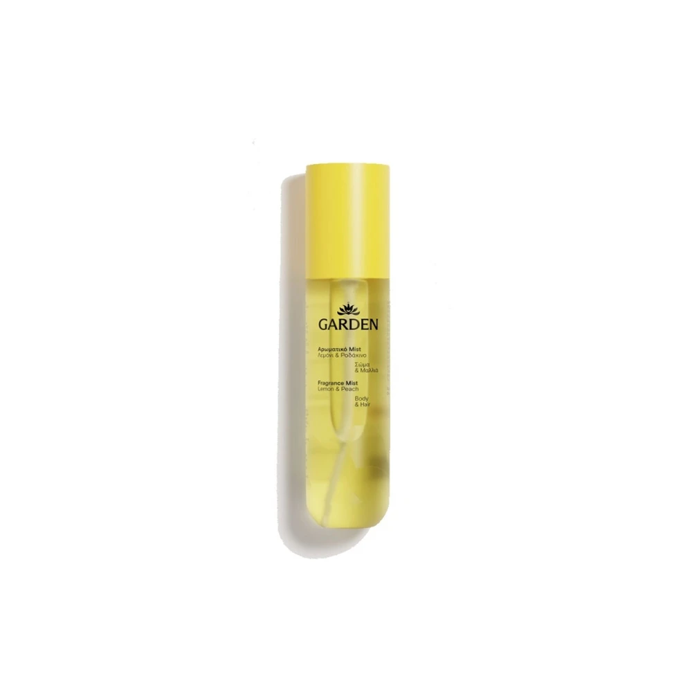 Garden Body Mist Lemon & Peach Αρωματικό Mist Με Λεμόνι & Ροδάκινο Για Σώμα & Μαλλιά 100ml