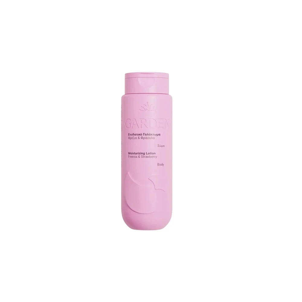 Garden Body Lotion Freesia & Strawberry Ενυδατικό Γαλάκτωμα Με Άρωμα Φρέζια & Φράουλα 300ml
