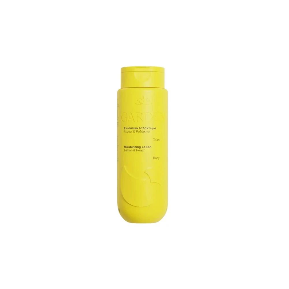 Garden Body Lotion Lemon & Peach Ενυδατικό Γαλάκτωμα Με Άρωμα Λεμόνι & Ροδάκινο 300ml