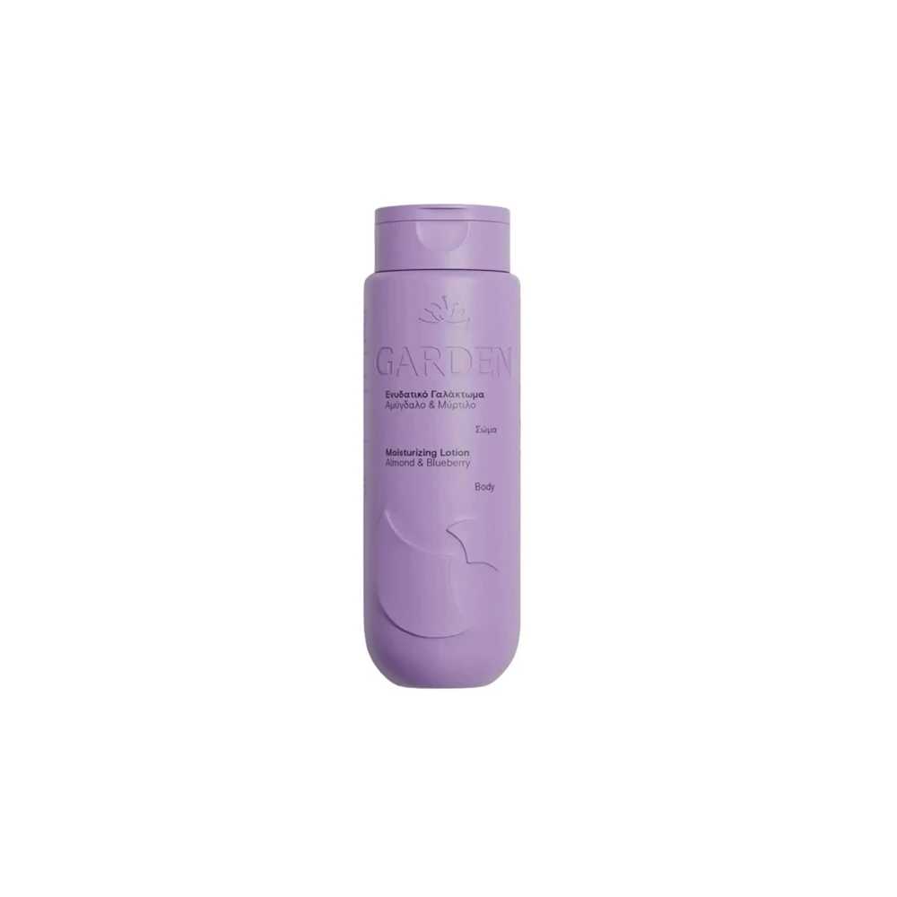 Garden Body Lotion Almond & Blueberry Ενυδατικό Γαλάκτωμα Με Άρωμα Αμύγδαλο & Μύρτιλο 300ml