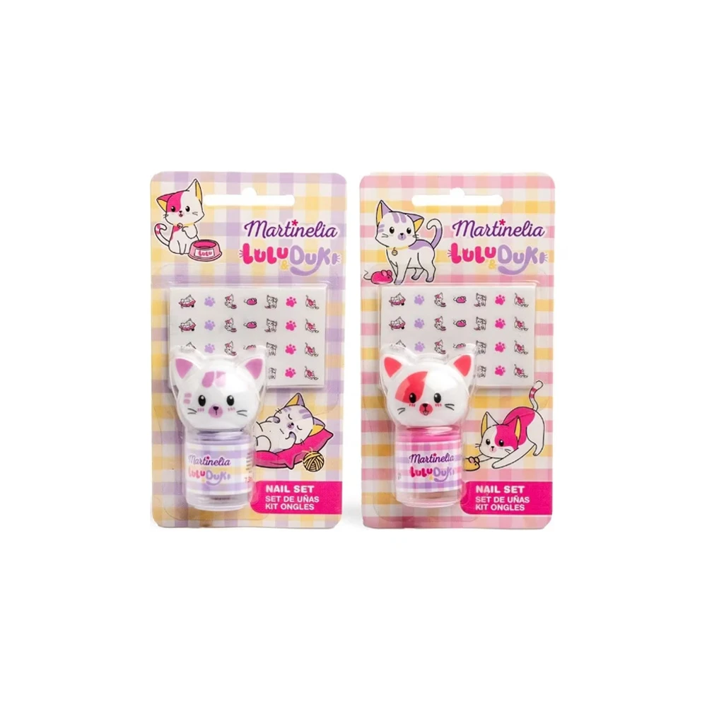 Martinelia Lulu & Duki Nail Polish & Stickers Βερνίκι Νυχιών 3.5ml & Αυτοκόλλητα 1 τεμάχιο