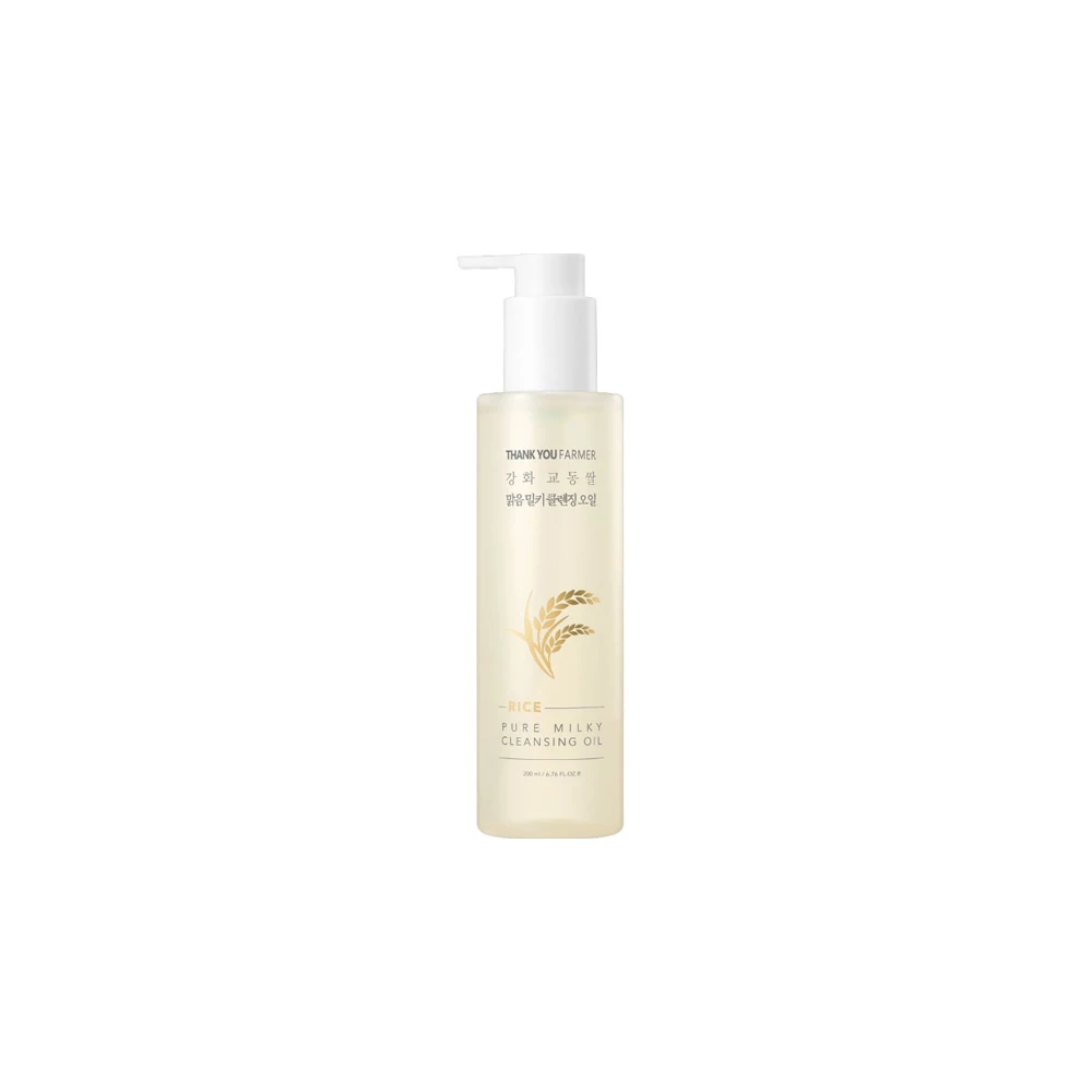 Thank You Farmer Rice Pure Milky Cleansing Oil For Face & Eyes 200ml