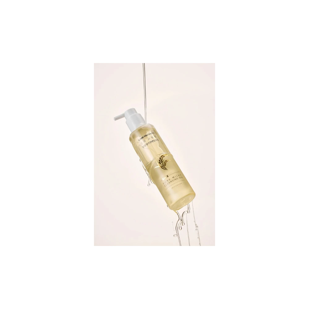 Thank You Farmer Rice Pure Milky Cleansing Oil Λάδι Καθαρισμού Για Πρόσωπο & Μάτια 200ml