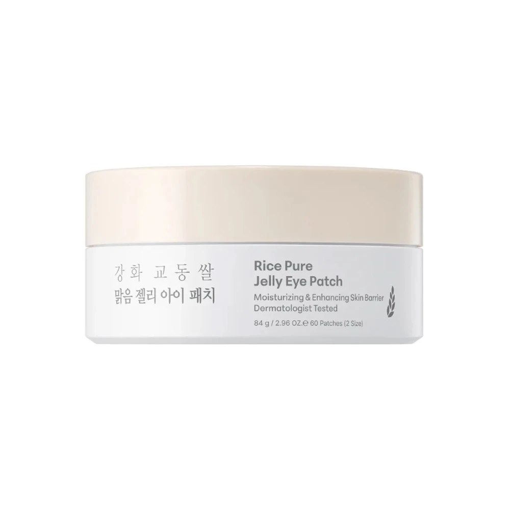 Thank You Farmer Rice Pure Jelly Eye Patch For Hydration & Rejuvenation 60 pieces