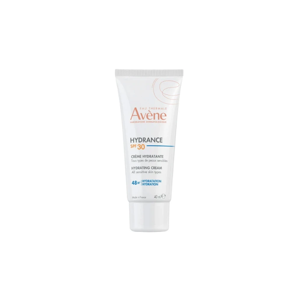 Avene Hydrance Ενυδατική Κρέμα Προσώπου Για Όλους Τους Τύπους Επιδερμίδας Με SPF30 40ml
