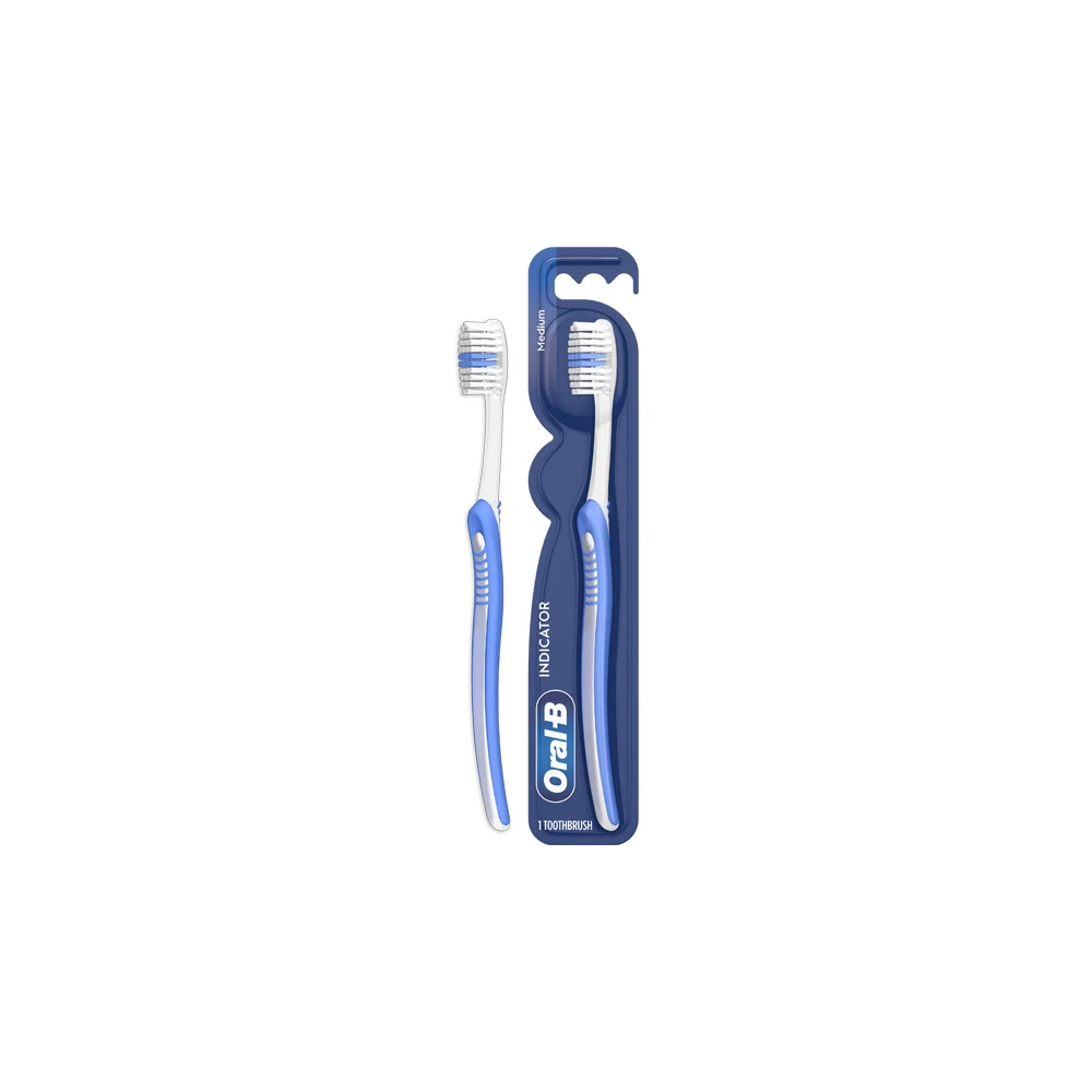 Oral-B Indicator Χειροκίνητη Οδοντόβουρτσα Μέτρια 35mm 1 τεμάχιο