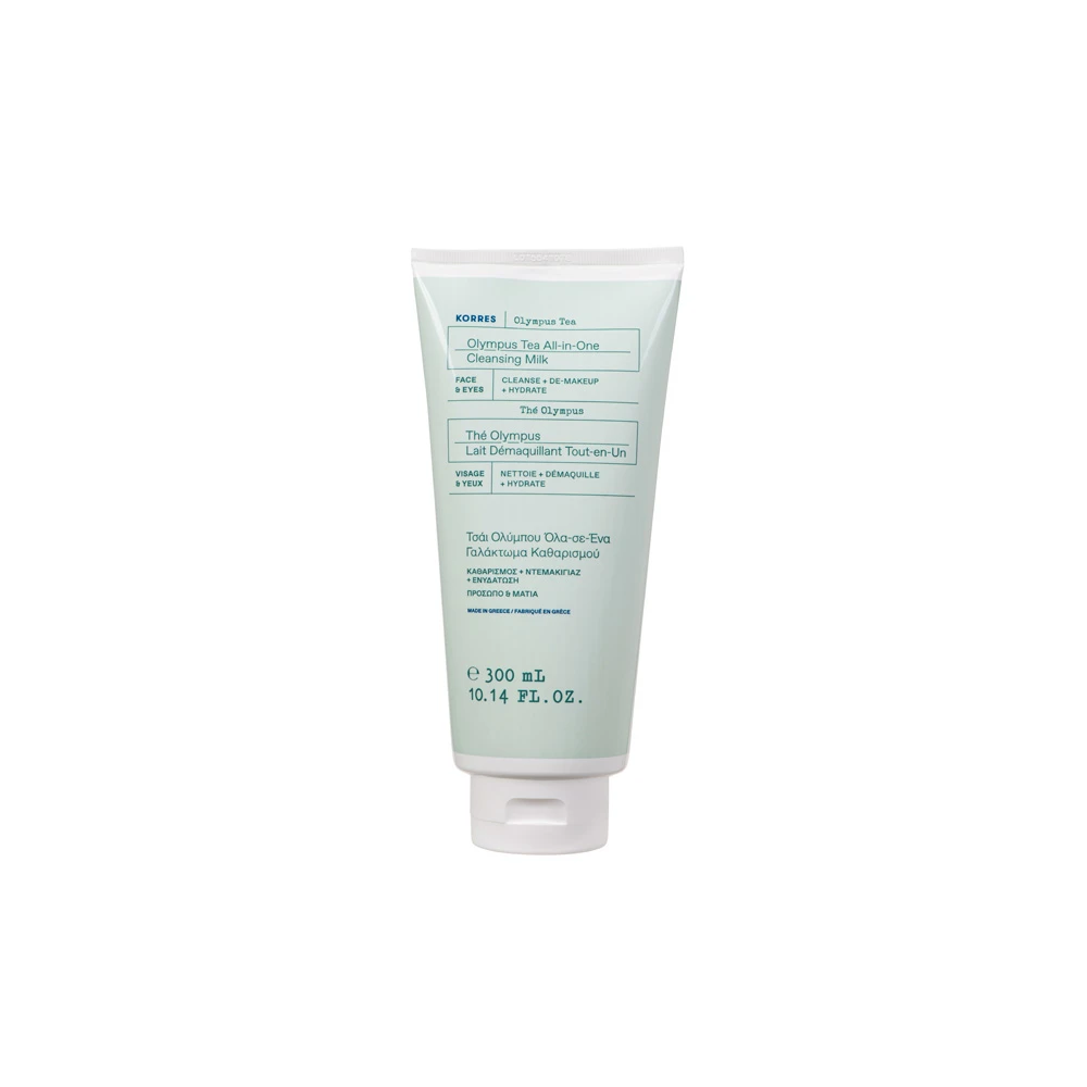 Korres Olympus Tea All In One Cleansing Milk Γαλάκτωμα Καθαρισμού Όλα Σε Ένα Με Τσάι Ολύμπου 300ml
