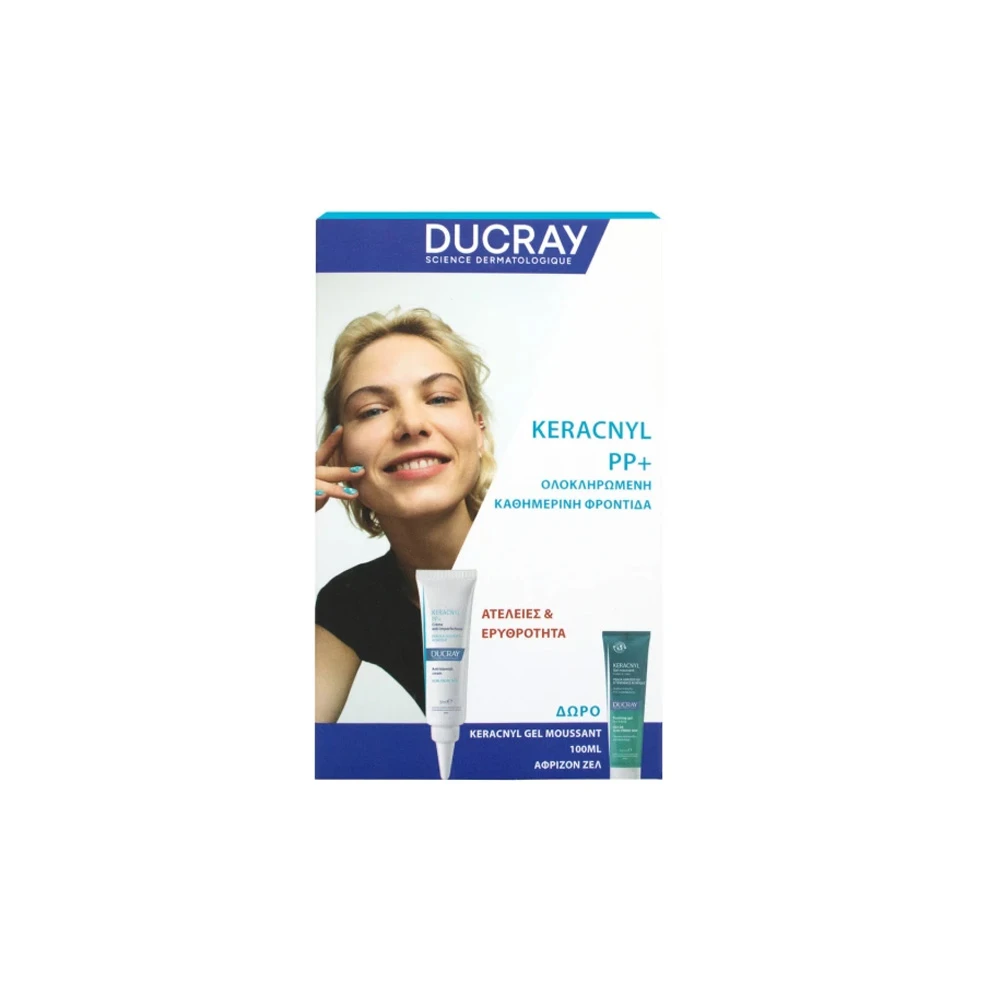 Ducray Promo Keracnyl PP+ Κρέμα Κατά Των Ατελειών 30ml & Δώρο Keracnyl Gel Moussant Αφρίζον Τζελ Καθαρισμού 100ml