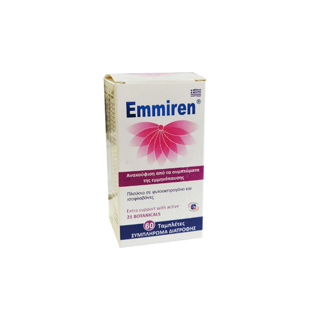Medichrom Emmiren Συμπλήρωμα Για Την Εμμηνόπαυση 60 ταμπλέτες