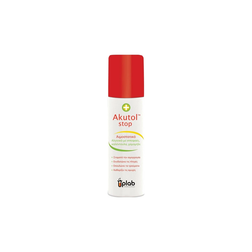 Uplab Akutol Stop Αιμοστατικό Spray Με Πηκτική Δράση 60ml