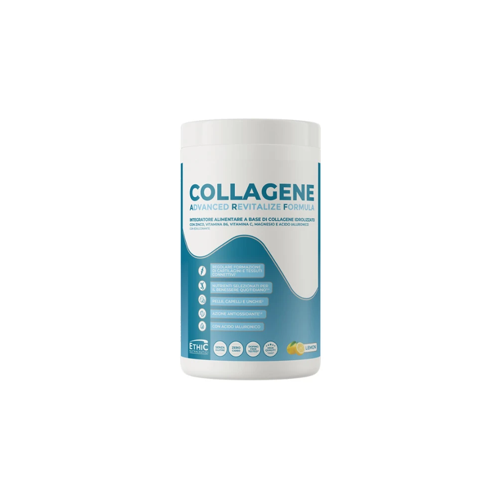 EthicSport Collagene Advanced Revitalize Formula Lemon Κολλαγόνο Για Αρθρώσεις & Μυς Με Γεύση Λεμόνι 400gr